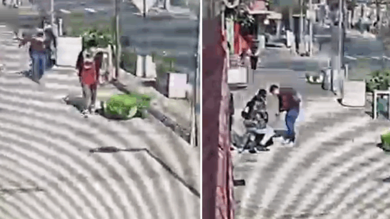 VIDEO | Registo muestra el momento en que detienen a hombre acusado de ataque a niña de 4 años en Melipilla