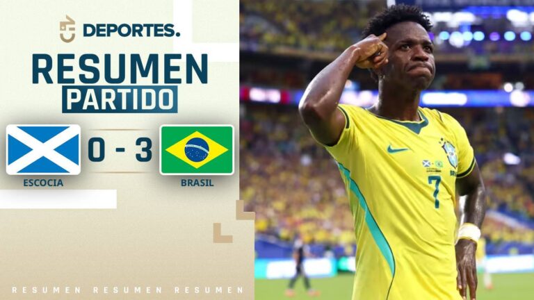Escocia vs Brasil | Mejores momentos, resumen y compacto del partido por el Mundial