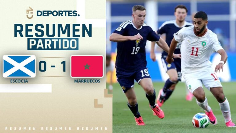 Escocia vs Marruecos | Goles, resumen y compacto del partido por el Mundial