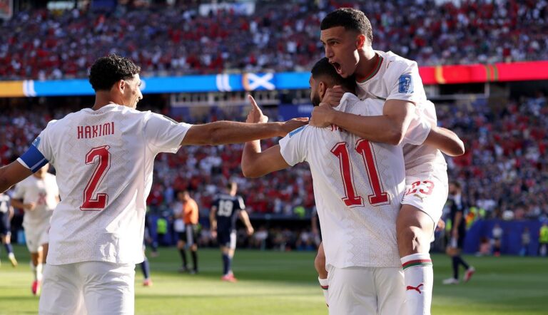Marruecos aprovecha tempranero gol para vencer a Escocia y conseguir su primer triunfo en el Mundial