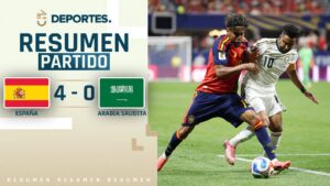 España vs Arabia Saudita | Goles, resumen y compacto del partido por el Mundial
