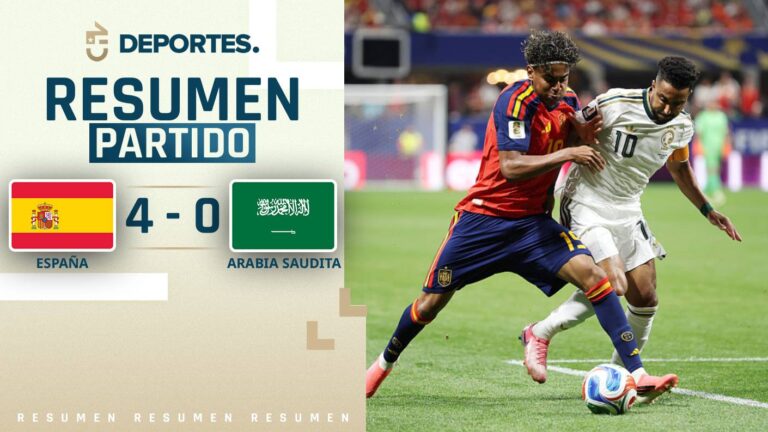 España vs Arabia Saudita | Goles, resumen y compacto del partido por el Mundial