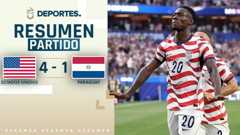 Estados Unidos vs Paraguay | Goles, resumen y compacto del partido por el Mundial
