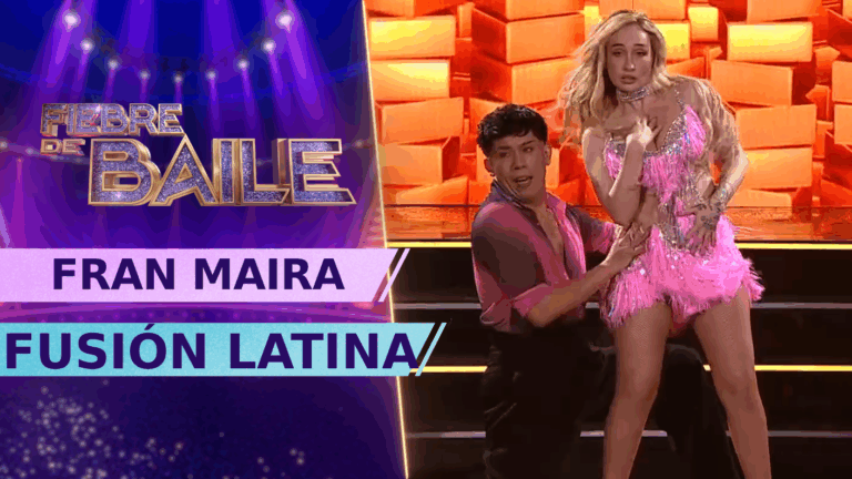 ¡Un baile que busca seguir en la competencia! Fran Maira lo dio todo con clásico de la música electro house