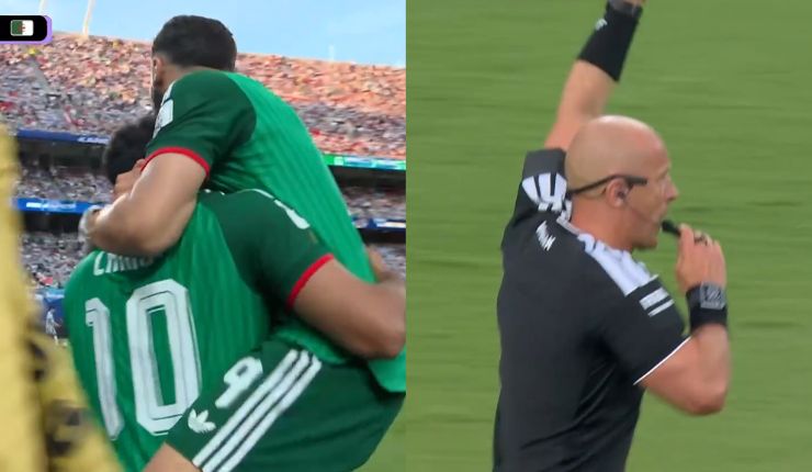 ¡Primera polémica! VAR anuló gol de Argelia ante Argentina por milimétrico offside