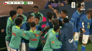 Discutido penal: El gol que le permitió a Brasil imponerse a Chile Sub 20 en el Estadio Nacional