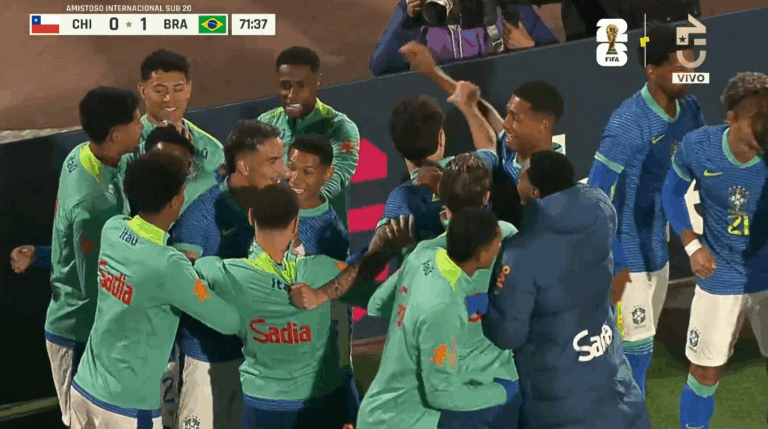 Discutido penal: El gol que le permitió a Brasil imponerse a Chile Sub 20 en el Estadio Nacional