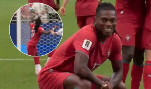 ¡Al ángulo! El golazo de Rafael Leao que sentenció la victoria de Portugal sobre Uzbekistán