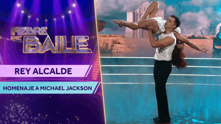 Rey Alcalde llegó al repechaje de Fiebre de Baile con un impactante homenaje a Michael Jackson