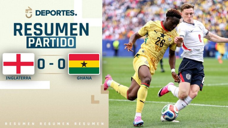 Inglaterra vs Ghana | Mejores momentos, resumen y compacto del partido por el Mundial