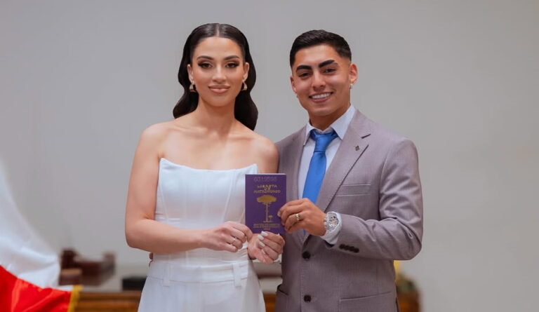 Camila Sepúlveda festejó su matrimonio con Jordhy Thompson: 