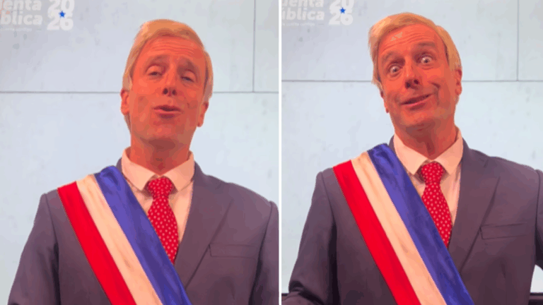 VIDEO | Stefan Kramer parodió polémico momento de la Cuenta Pública del pdte. Kast: 