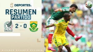 México vs Sudáfrica | Goles, resumen y compacto del partido por el Mundial