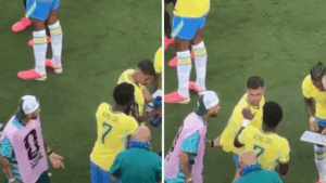 ¿Ignorado por sus compañeros? El gesto hacia Neymar que desató la polémica en Brasil