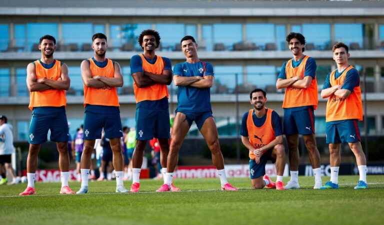 Se lo toman con calma: Las figuras que Portugal cuidaría para el partido contra Chile