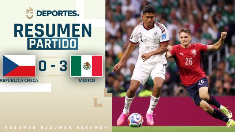 República Checa vs México | Goles, resumen y compacto del partido por el Mundial