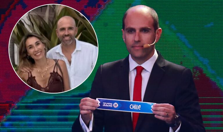Sergio Jadue recordó la Copa América en pleno Mundial: Subió particular foto junto a su esposa