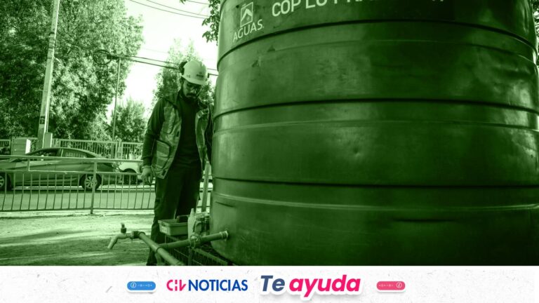 Aguas Andinas anuncia extensos cortes de agua en comunas de Santiago durante las próximas horas