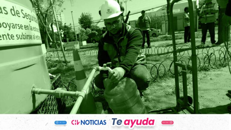 Aguas Andinas anuncia extensos cortes de agua en comunas de Santiago en las próximas horas