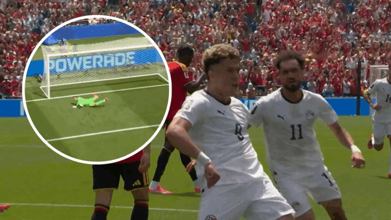 ¡Celebran los farones! Egipto dio el primer golpe ante Bélgica con latigazo que sorprendió a Courtois