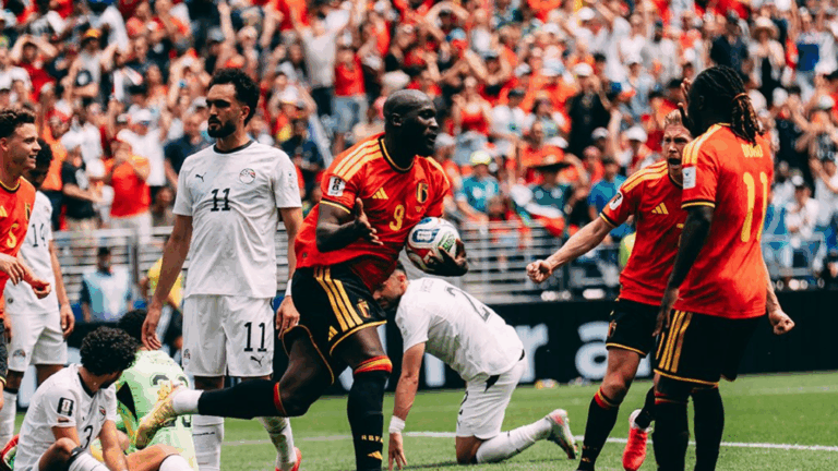 Bélgica se salva de la decepción total ante Egipto: Lukaku fuerza autogol para rescatar empate en el Mundial 2026