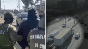 VIDEO | Cae banda tras robo de camión con millonario cargamento en Maipú