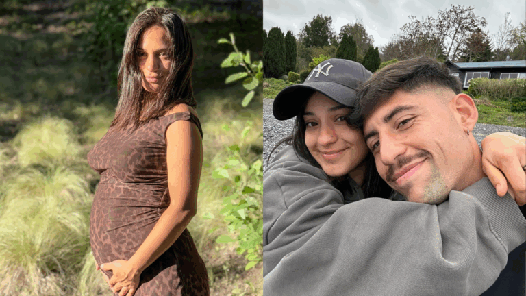 Rocío Toscano anunció el nacimiento de su hija con futbolista: 