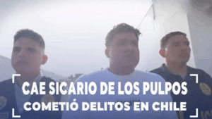 Cae sicario de Los Pulpos: Operaba en Chile y habría extorsionado a locatarios de Recoleta e Independencia