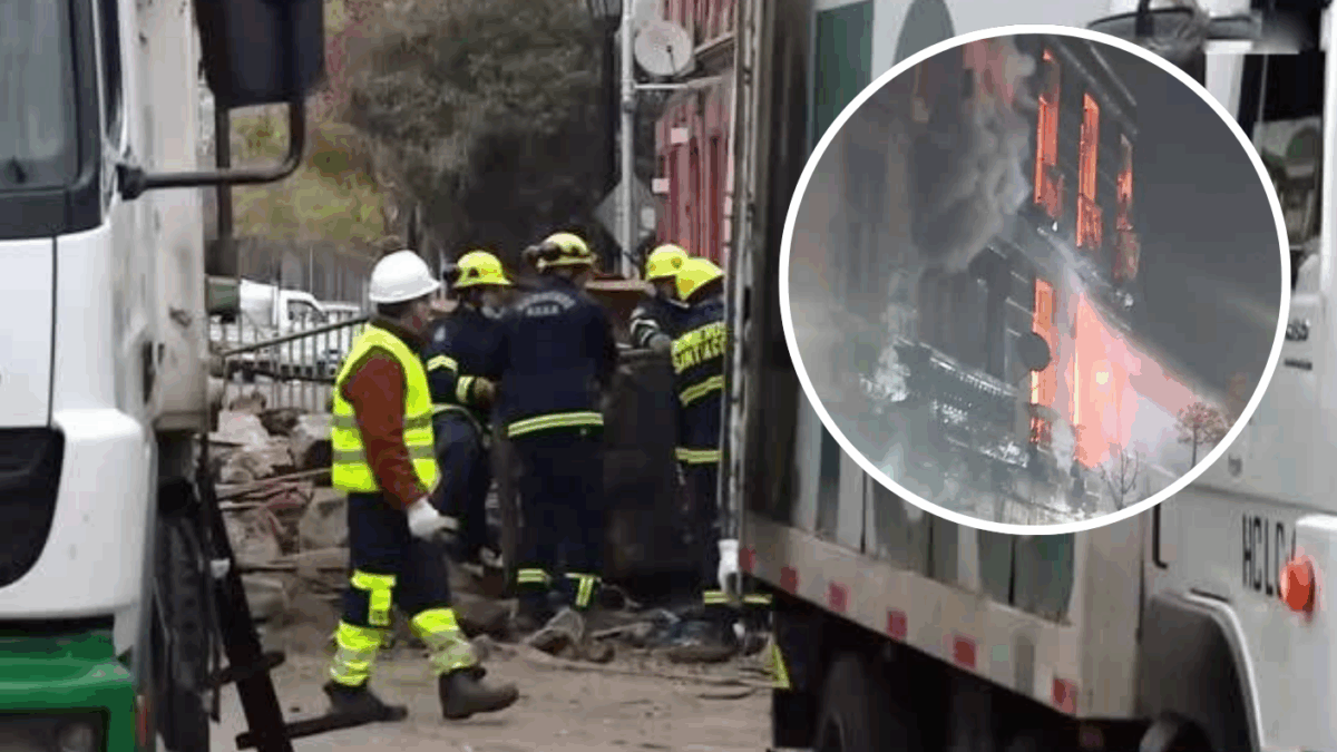 Confirman hallazgo de joven argentino desaparecido en incendio en Santiago