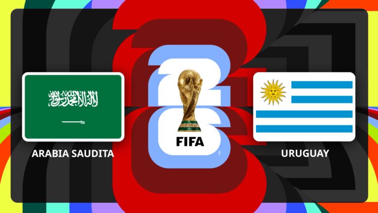 Arabia Saudita vs Uruguay: Dónde verlo EN VIVO, ONLINE y GRATIS partido por el Mundial