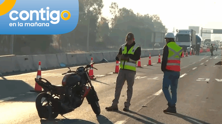Motorista murió tras accidente con camión en Ruta 68: Conductor se habría dado a la fuga