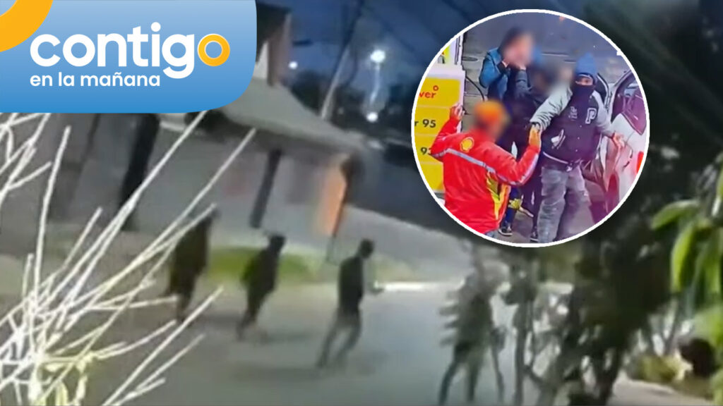 Cinco delitos en una noche: Cámara captó momento previo al tour delictual que dejó a niño fallecido en San Bernardo