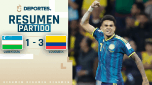 Uzbekistán vs Colombia | Goles, resumen y compacto del partido por el Mundial 2026