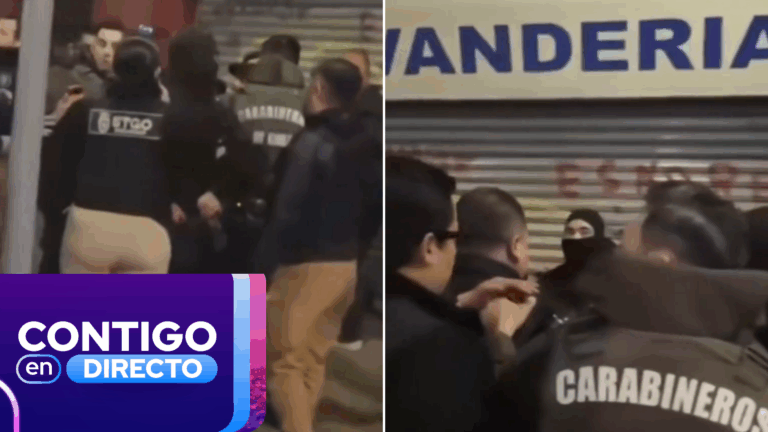 Funcionario no portaba credencial ni cédula: Revelan origen de tenso cruce entre guardias municipales y carabineros