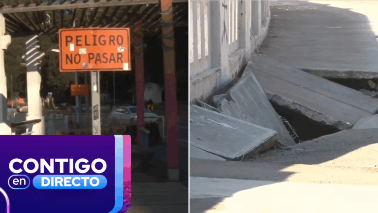Socavón lleva más de un año sin repararse en Playa Ancha: Vecinos temen riesgo en la zona ante inicio de lluvias