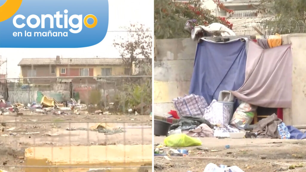 Terreno para cuartel de la PDI se convirtió en basural en Cerro Navia: Denuncian incivilidades y presencia de rucos