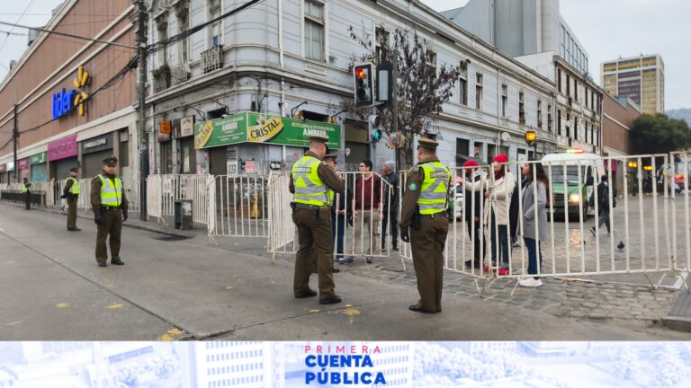 Por llamados a manifestaciones: Las estrictas medidas de seguridad para la Cuenta Pública 2026