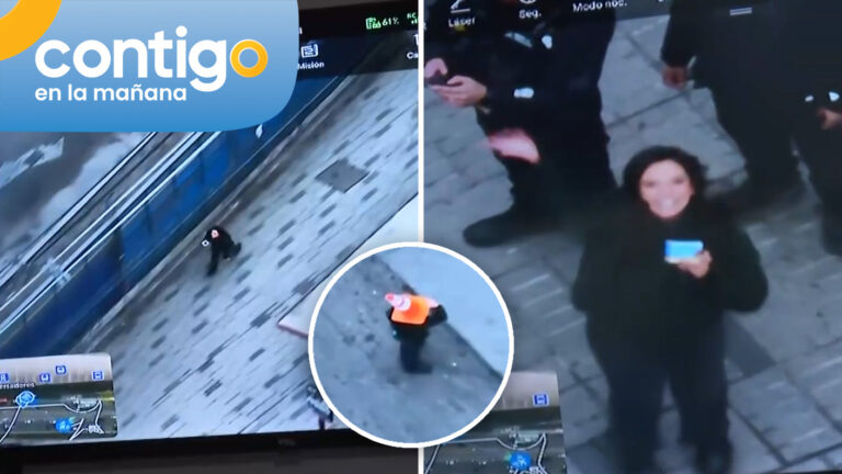 ¡Se dio a la fuga! Dani Muñoz puso a prueba las cámaras de vigilancia de Huechuraba con curioso método