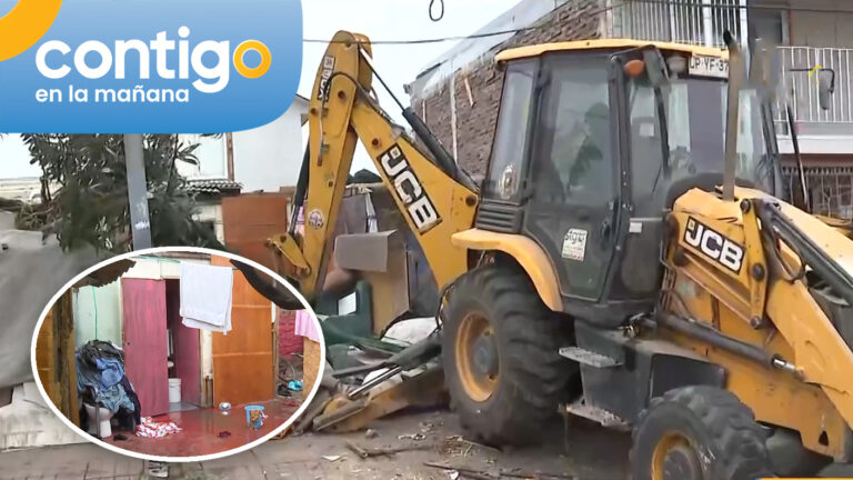 Casa narco fue desalojada y demolida en Padre Hurtado: Era habitada por 15 personas