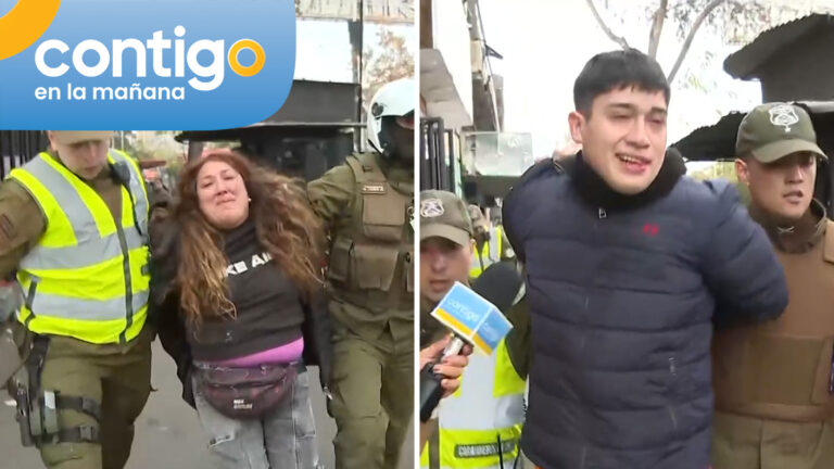 Motorista y una mujer fueron detenidos tras fiscalización: Agredieron a Carabineros al intentar darse a la fuga