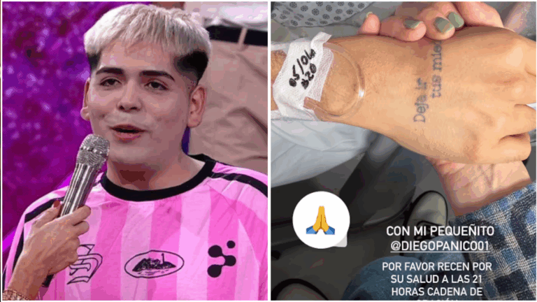 La tragedia familiar que complicó hospitalización de Diego Pánico: Adriana Barrientos alertó