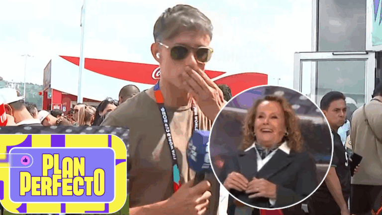“Voy contigo a todos lados”: Roberto Cox se la jugó con coqueto piropo en vivo a Eli de Caso