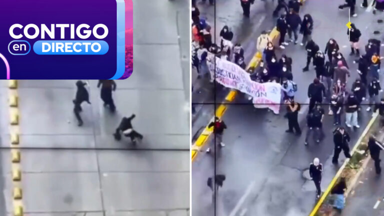 Escolar de 13 años resultó herida durante marcha estudiantil en la Alameda