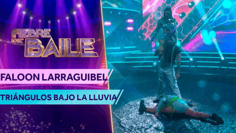 Faloon Larraguibel sacó sus pasos prohibidos junto a Zapallito Italiano en performance llena de energía