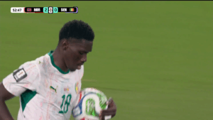 ¡Llegó el descuento! Ismaïla Sarr puso el 1 a 2 de Senegal ante Noruega en un partidazo