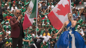 Andrea Bocelli y EJAE interpretaron himno oficial de la FIFA en inauguración del Mundial 2026