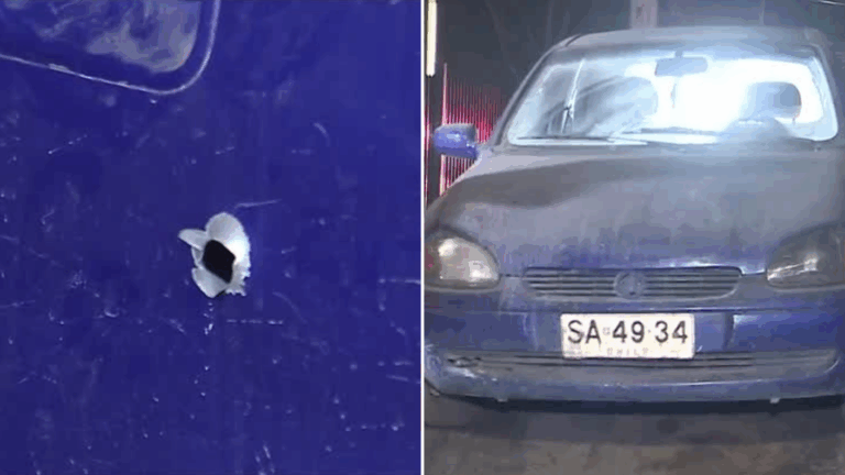 Balean a hombre dentro de su vehículo en Lampa: Víctima permanece en riesgo vital