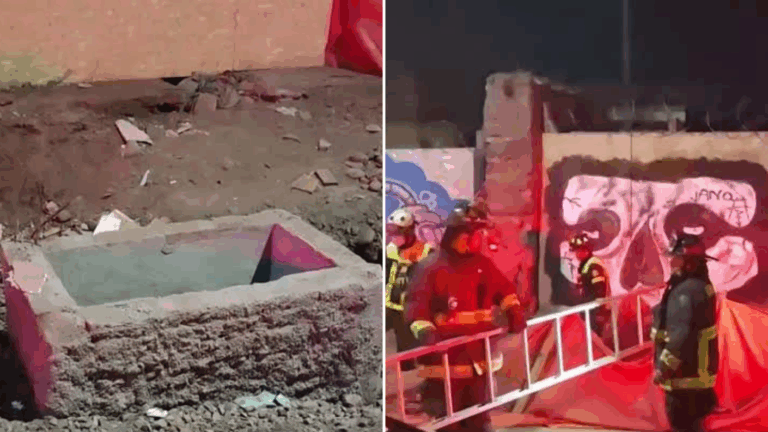 Hallan una persona muerta en alcantarillado de Conchalí: Bomberos rescató el cuerpo