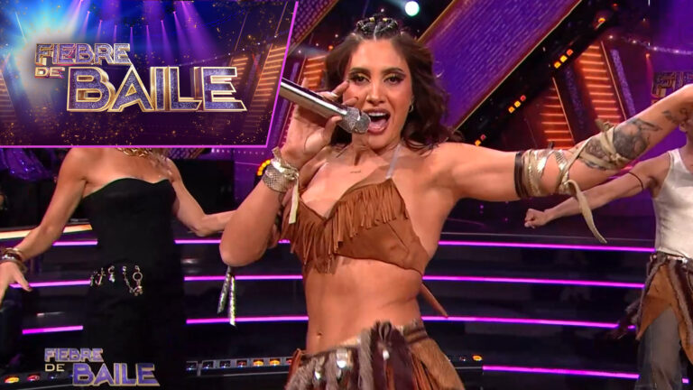 ¡Movió las caderas en la pista bendecida! Karen Paola deslumbró con imitación de Shakira en Fiebre de Baile