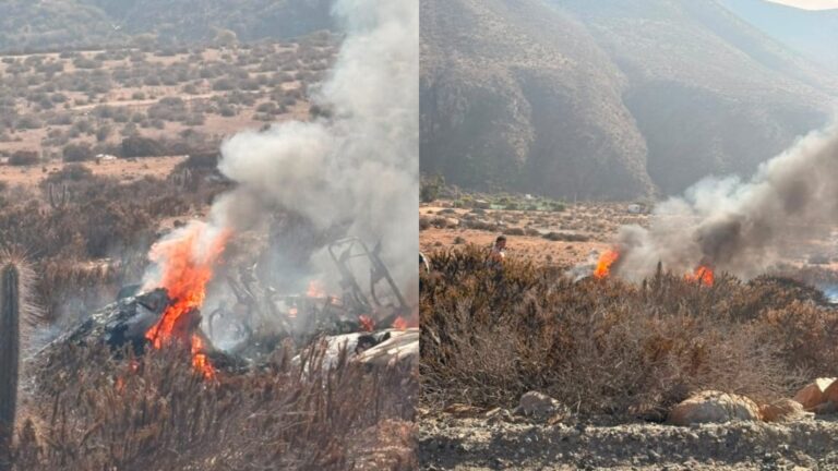 Aeronave de la FACh sufre accidente y realiza aterrizaje de emergencia en La Serena